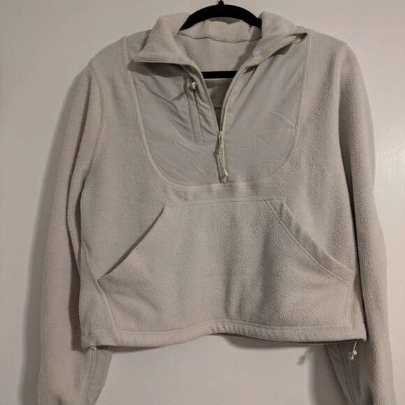 Lululemon Fleece and Ripstop Half Zip Size 6 Hiking Jacket Coat Womens - Picture 1 of 4